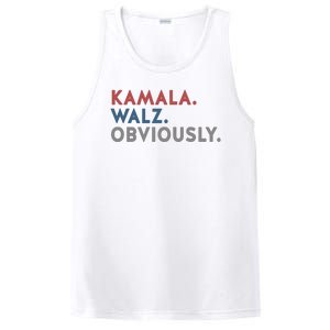 Kamala Harris Tim Walz Obviously 2024 Election PosiCharge Competitor Tank