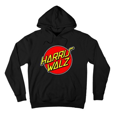 Kamala Harris Tim Walz 24 Skater 80s 90s Retro Skateboard Premium Hoodie