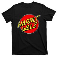 Kamala Harris Tim Walz 24 Skater 80s 90s Retro Skateboard Premium T-Shirt