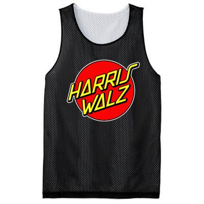 Kamala Harris Tim Walz 24 Skater 80s 90s Retro Skateboard Premium Mesh Reversible Basketball Jersey Tank