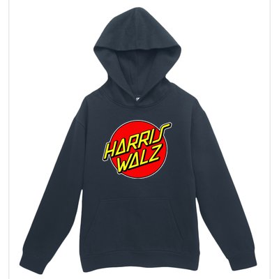 Kamala Harris Tim Walz 24 Skater 80s 90s Retro Skateboard Premium Urban Pullover Hoodie