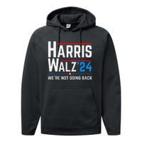 Kamala Harris Tim Walz Waltz Election Vote 2024 Gift Performance Fleece Hoodie