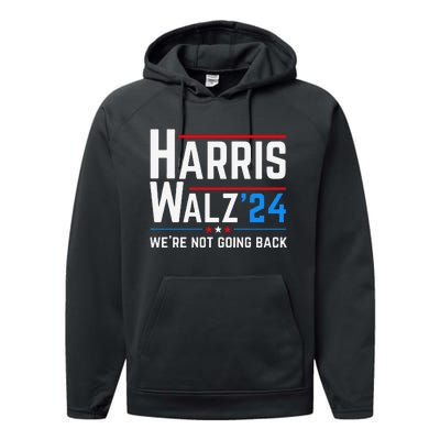 Kamala Harris Tim Walz Waltz Election Vote 2024 Gift Performance Fleece Hoodie