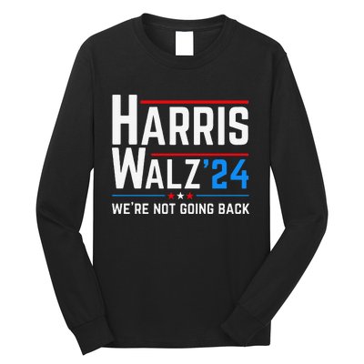 Kamala Harris Tim Walz Waltz Election Vote 2024 Gift Long Sleeve Shirt