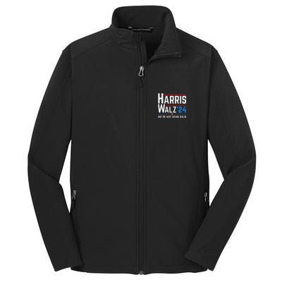 Kamala Harris Tim Walz Waltz Election Vote 2024 Gift Core Soft Shell Jacket