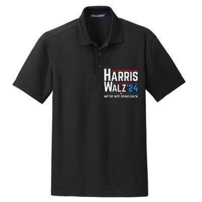 Kamala Harris Tim Walz Waltz Election Vote 2024 Gift Dry Zone Grid Polo