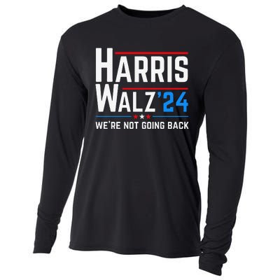 Kamala Harris Tim Walz Waltz Election Vote 2024 Gift Cooling Performance Long Sleeve Crew