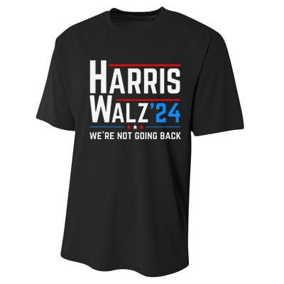 Kamala Harris Tim Walz Waltz Election Vote 2024 Gift Performance Sprint T-Shirt