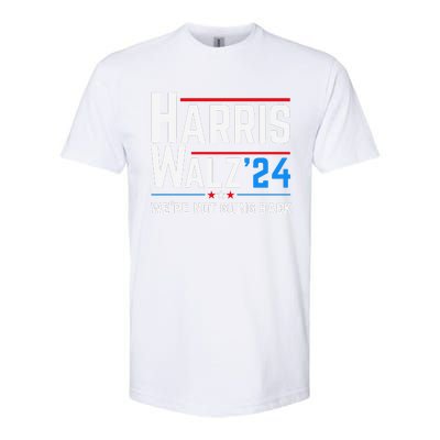 Kamala Harris Tim Walz Waltz Election Vote 2024 Gift Softstyle CVC T-Shirt