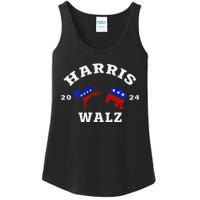 Kamala Harris Tim Waltz 2024 Ladies Essential Tank