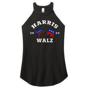 Kamala Harris Tim Waltz 2024 Women's Perfect Tri Rocker Tank