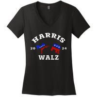 Kamala Harris Tim Waltz 2024 Women's V-Neck T-Shirt