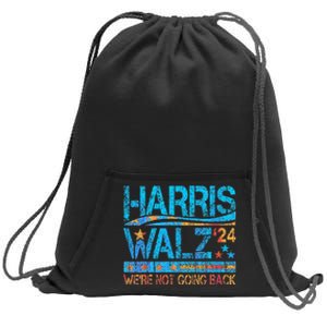 Kamala Harris Tim Waltz 2024 Sweatshirt Cinch Pack Bag