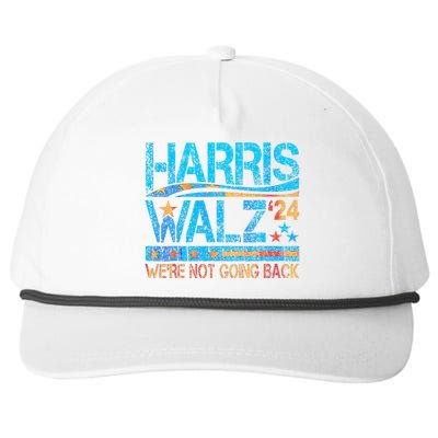 Kamala Harris Tim Waltz 2024 Snapback Five-Panel Rope Hat