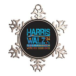 Kamala Harris Tim Waltz 2024 Metallic Star Ornament