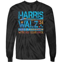 Kamala Harris Tim Waltz 2024 Tie-Dye Long Sleeve Shirt