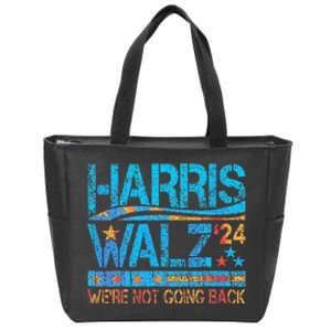 Kamala Harris Tim Waltz 2024 Zip Tote Bag