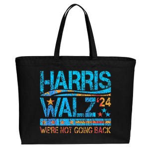 Kamala Harris Tim Waltz 2024 Cotton Canvas Jumbo Tote