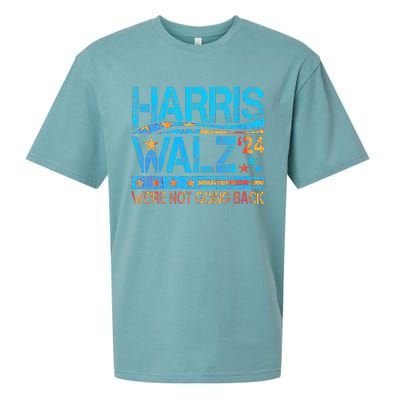 Kamala Harris Tim Waltz 2024 Sueded Cloud Jersey T-Shirt