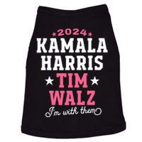 Kamala Harris Tim Walz 2024 President Election I’M With Them Doggie Tank