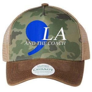 Kamala Harris Tim Walz Coach 2024 La Comma Gift Legacy Tie Dye Trucker Hat