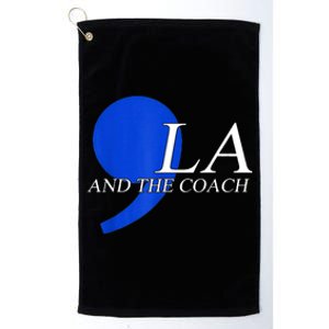 Kamala Harris Tim Walz Coach 2024 La Comma Gift Platinum Collection Golf Towel