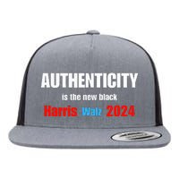 Kamala Harris Tim Walz 2024 Presidential Election Flat Bill Trucker Hat