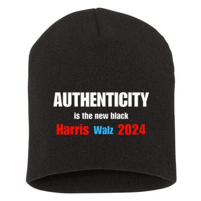 Kamala Harris Tim Walz 2024 Presidential Election Short Acrylic Beanie