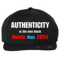 Kamala Harris Tim Walz 2024 Presidential Election Wool Snapback Cap