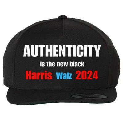 Kamala Harris Tim Walz 2024 Presidential Election Wool Snapback Cap