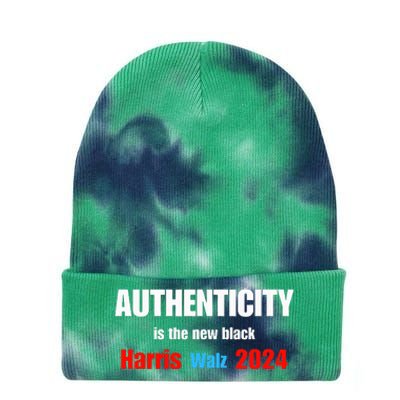 Kamala Harris Tim Walz 2024 Presidential Election Tie Dye 12in Knit Beanie