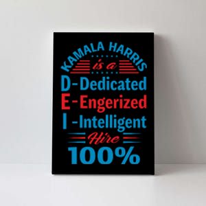 Kamala Harris Tribute Graphic Canvas