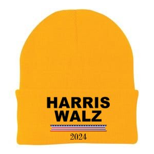 Kamala Harris Tim Walz 2024 Usa Election Knit Cap Winter Beanie