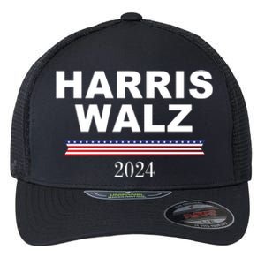 Kamala Harris Tim Walz 2024 Usa Election Flexfit Unipanel Trucker Cap