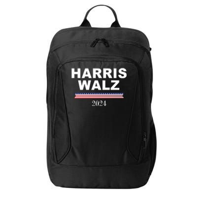 Kamala Harris Tim Walz 2024 Usa Election City Backpack