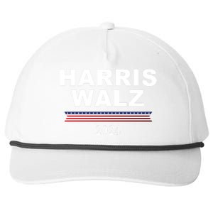 Kamala Harris Tim Walz 2024 Usa Election Snapback Five-Panel Rope Hat