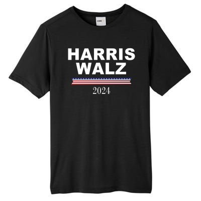 Kamala Harris Tim Walz 2024 Usa Election Tall Fusion ChromaSoft Performance T-Shirt