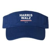 Kamala Harris Tim Walz 2024 Usa Election Valucap Bio-Washed Visor