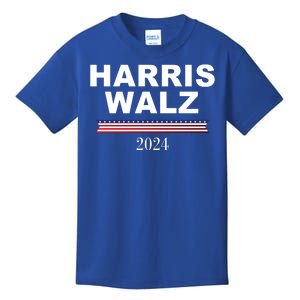 Kamala Harris Tim Walz 2024 Usa Election Kids T-Shirt