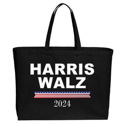 Kamala Harris Tim Walz 2024 Usa Election Cotton Canvas Jumbo Tote