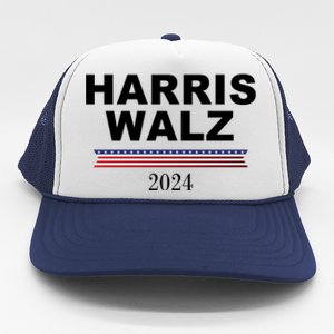 Kamala Harris Tim Walz 2024 Usa Election Trucker Hat