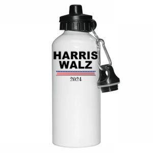 Kamala Harris Tim Walz 2024 Usa Election Aluminum Water Bottle