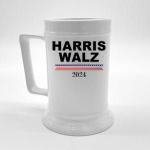 Kamala Harris Tim Walz 2024 Usa Election Beer Stein