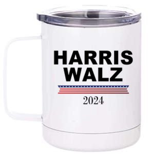 Kamala Harris Tim Walz 2024 Usa Election 12 oz Stainless Steel Tumbler Cup