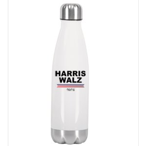 Kamala Harris Tim Walz 2024 Usa Election Stainless Steel Insulated Water Bottle