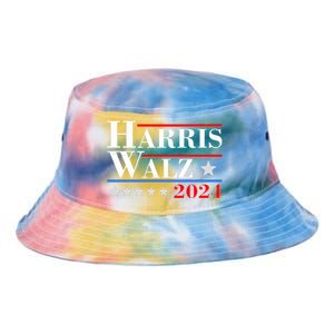 Kamala Harris Tim Walz 2024 Election Tie Dye Newport Bucket Hat