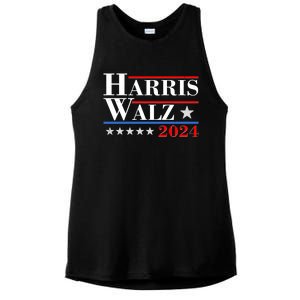 Kamala Harris Tim Walz 2024 Election Ladies PosiCharge Tri-Blend Wicking Tank