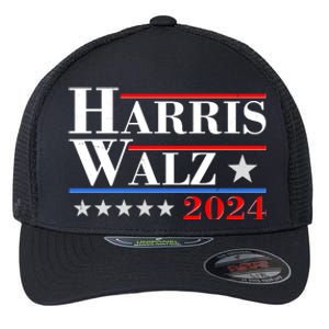 Kamala Harris Tim Walz 2024 Election Flexfit Unipanel Trucker Cap