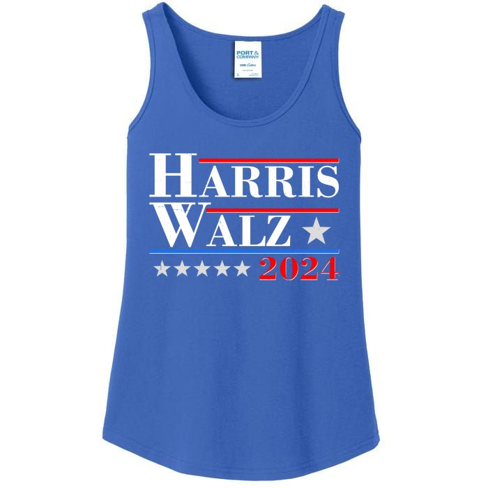 Kamala Harris Tim Walz 2024 Election Ladies Essential Tank