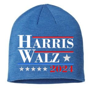 Kamala Harris Tim Walz 2024 Election Sustainable Beanie